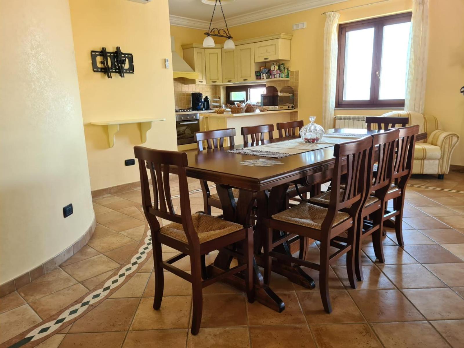 B&B Villa Mery Mileto Exterior foto