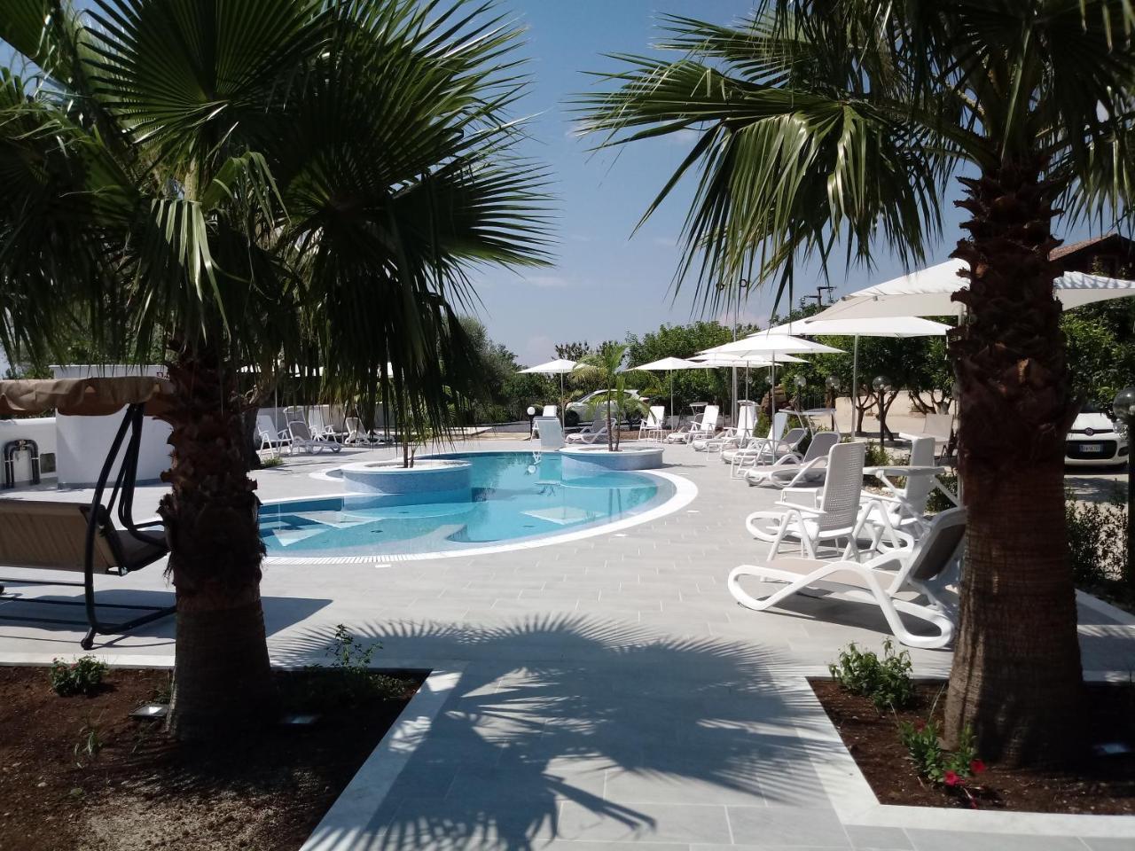 B&B Villa Mery Mileto Exterior foto